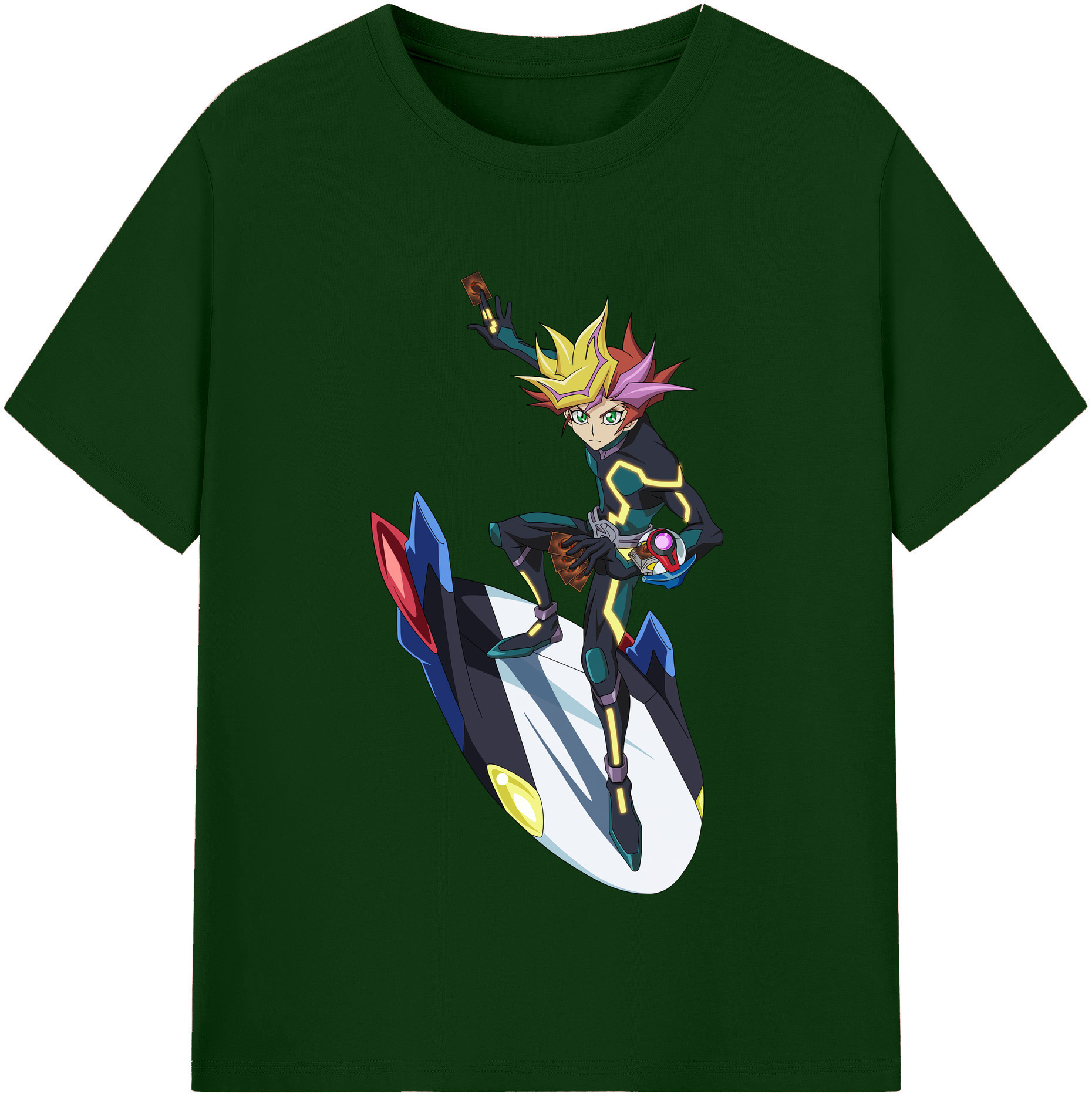 （画像用） 遊☆戯☆王 Yu-Gi-Oh! 綿100％半袖Tシャツ（フロントプリント）